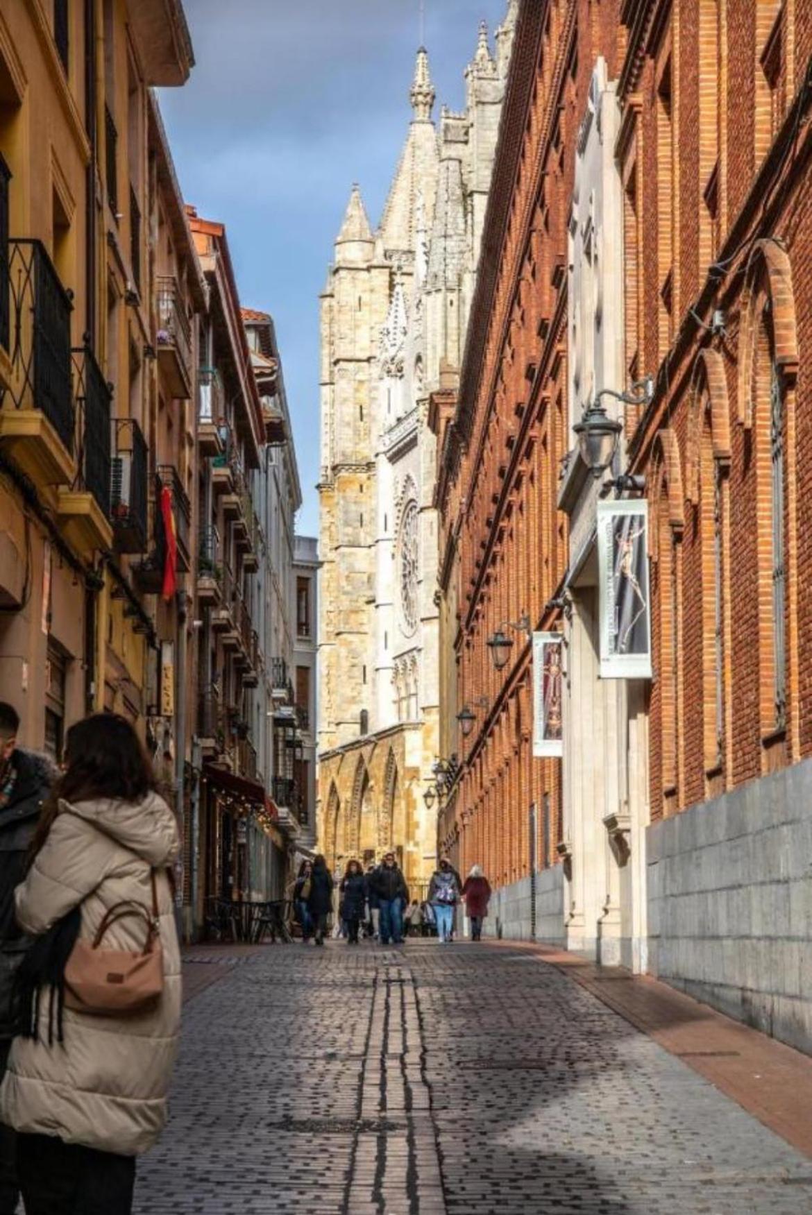 Apartamento A 15 Segundos De La Plaza Mayor Y 1 Minuto De La Catedral Lägenhet León Exteriör bild